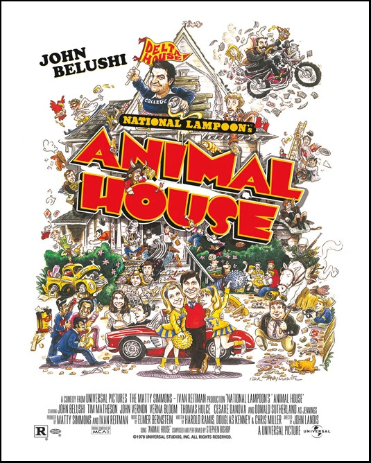 Animal House John Belushi Poster