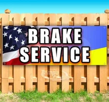 BRAKE SERVICE Advertising Vinyl Banner Flag Sign Many Sizes MECHANIC REPAIRMAN