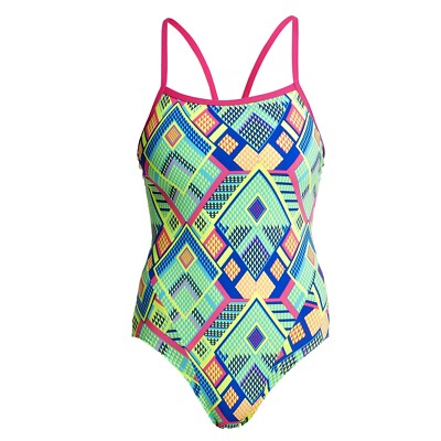 Funkita Badeanzug Damen Diamond chlorbeständig schnelltrocknend UV 50+ 34-42