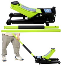 4 Ton Low Profile Steel Racing Floor Jack With Dual Pistons Quick Lift Pump 4 Ton Low Profile Steel Racing Floor Jack With Dual Pistons Quick Lift Pump