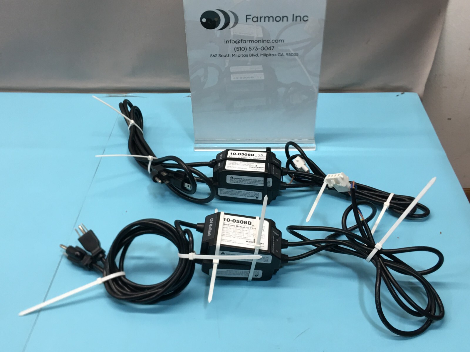 4 Ultraviolet 10-0508B Electronic Ballast Modules for T5/4 Lamps, 178796