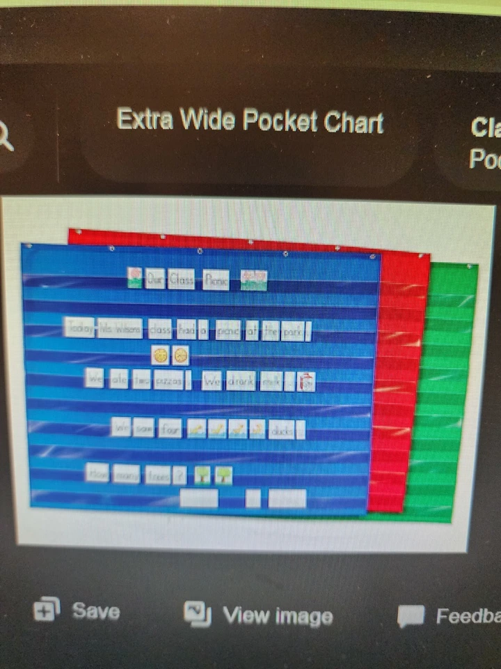 Lakeshore очень широкая регулируемая карманная подставка для карт - Изображение 3 из 4