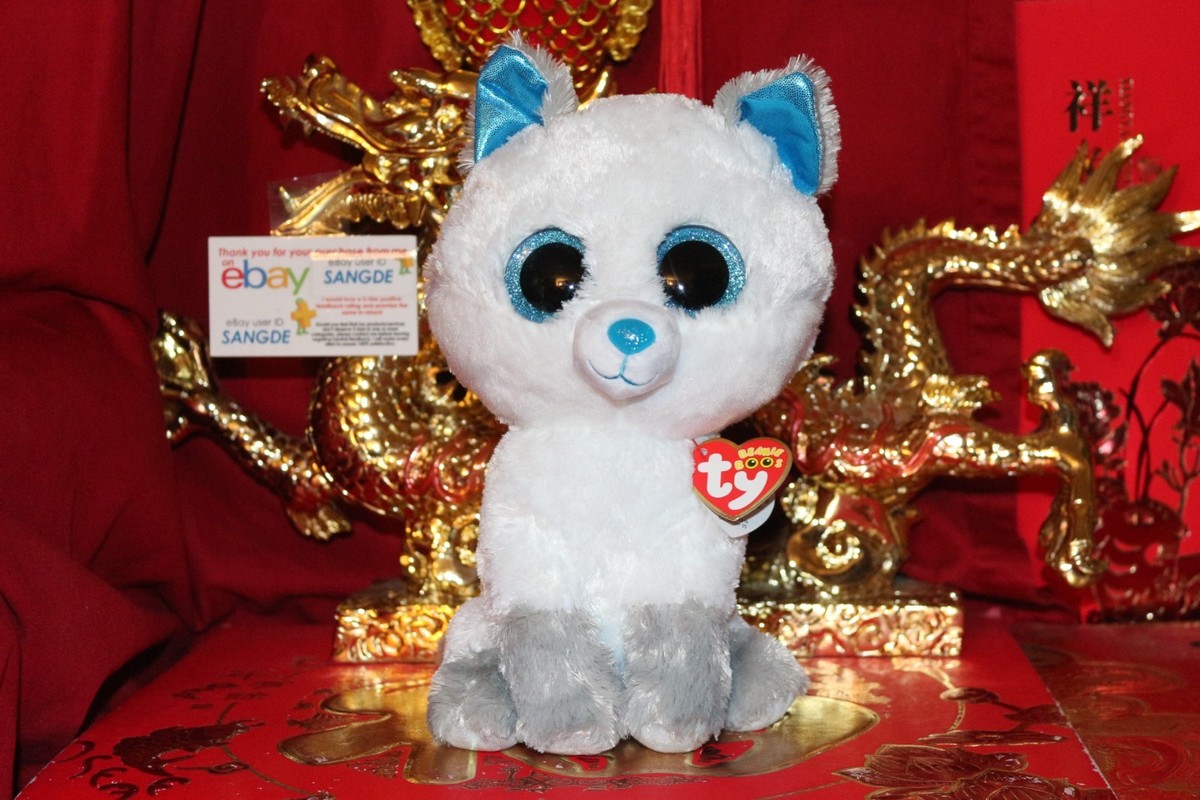 TY BEANIE BOOS FROST THE ARCTIC FOX.MEDIUM 9