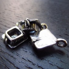 Graduation Cap Mortarboard Wholesale Pendant Charms C7954 - 10, 20 Or 50PCs