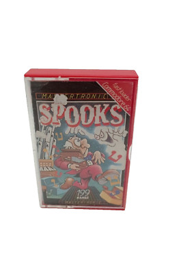Commodore C64 Cassette Spiel Spooks Software Mastertronic fastloader 1985