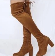 NIB Top Moda Women's Over The  Knee Boots Size 6.5