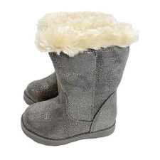 Cat Jack Baby Girls Boots Gray Karley Size 5