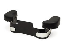Universal 15" Motorcycle Armrest with Studs