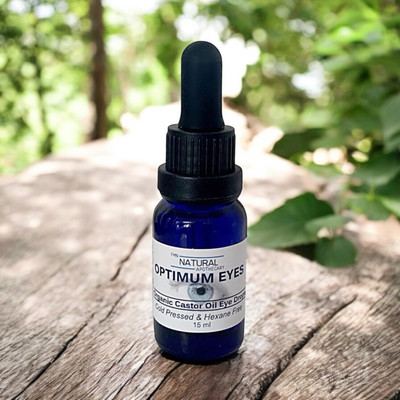 FMN Organic CASTOR OIL Eye Drops 100% Natural. No Additives PHARMACEUTICAL GRADE