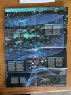 National Geographic map~1999 October~Milky Way~Universe~Millennium in map~poster — photo 3