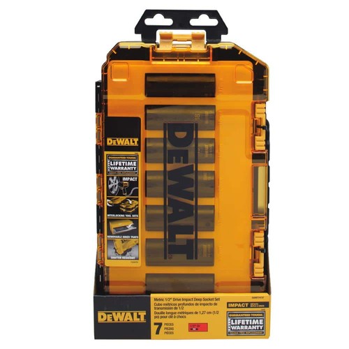 DEWALT 1/2 in. Drive Metric Impact Socket Set (7-Piece) - Picture 3 of 5