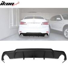 Fits 06-13 Lexus Is250 Is350 Dmr Style Rear Bumper Lip Diffuser Body Kit - Pp Fits 06-13 Lexus Is250 Is350 Dmr Style Rear Bumper Lip Diffuser Body Kit - Pp