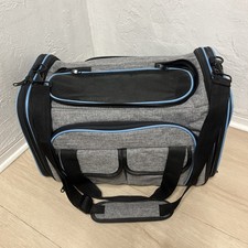 Expandable Pet Dog Cat Carrier Bag Airline Approved Travel Soft Sided