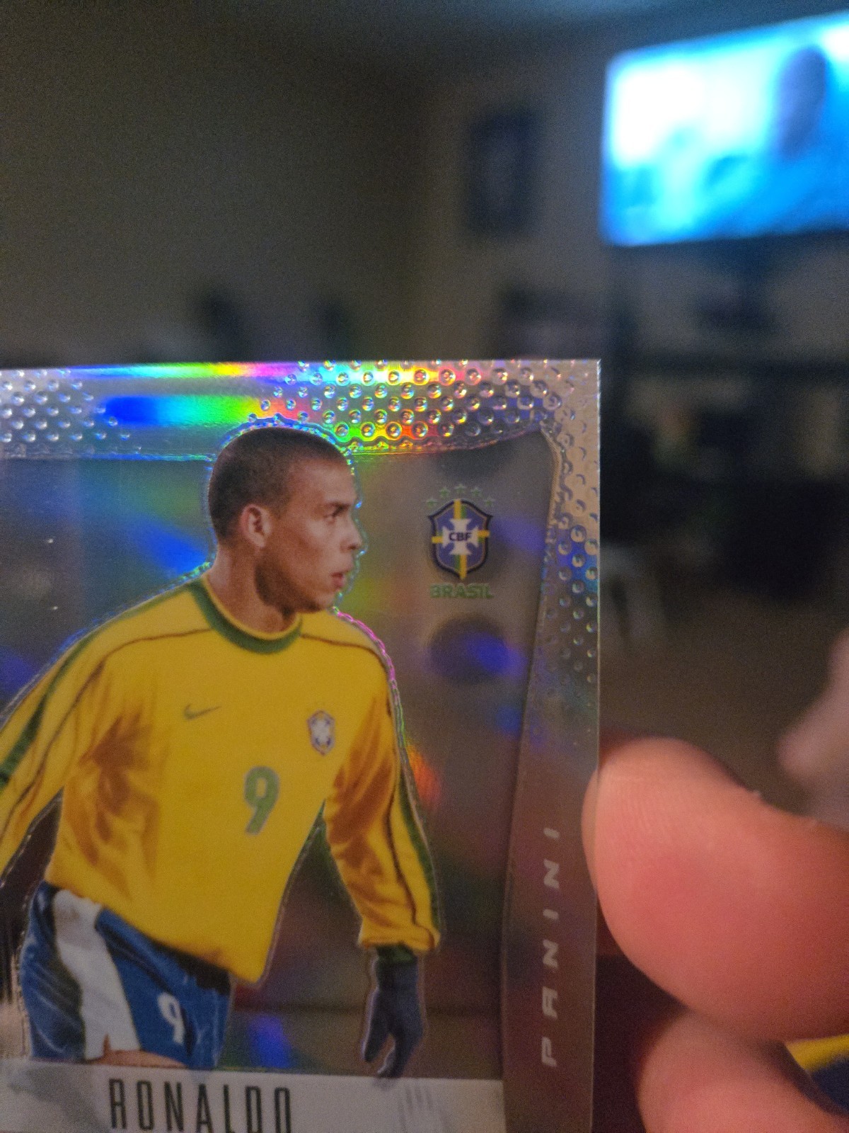 RONALDO 2026 Panini Prizm World Cup Soccer THROWBACK Silver Auto Autograph /199 view 3