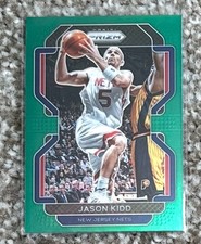 2021-22 Panini Prizm - Jason Kidd #244 Green Prizm New Jersey Nets 