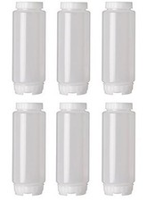 6 Pack FIFO 20 oz Squeeze Bottles