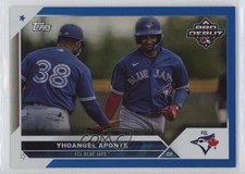 2023 Topps Pro Debut Blue Foil 111/150 Yhoangel Aponte #PD-34 w5b