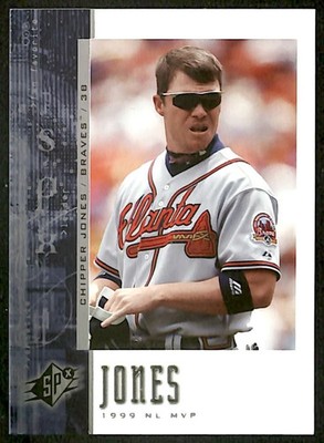 2006 SPx Spectrum Chipper Jones #5 HOF