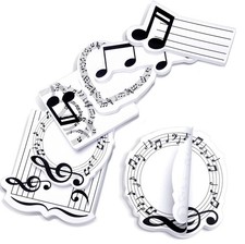 12 Pads 600 Sheets Music Themed Sticky Notes Music Gifts Funny Sticky Note Pa...