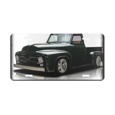 Legendary 1955 Ford F100 Pickup Truck Classic Vanity Plate - Metal Front