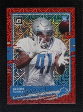 2020 Panini Donruss Optic Rookies Red Mojo Prizm Jason Huntley #104 fm0