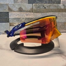 Oakley QNTM KATO Sunglasses Transparent Crystal Blue Used