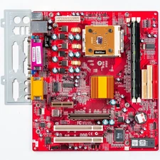 PCChips M810LR V7.1 Socket A MicroATX Motherboard Athlon XP AGP Windows 98 Ready