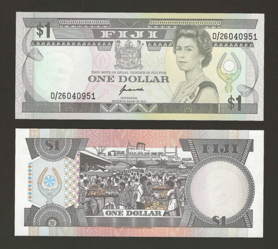 Fiji 1 Dollar Indiana South Pacific PAPER Money for sale | eBay