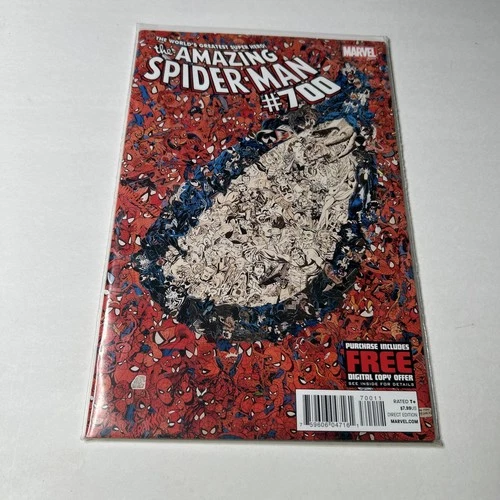 The Amazing Spider-Man #700 Newsstand Variant NM + Death Of Peter Parker