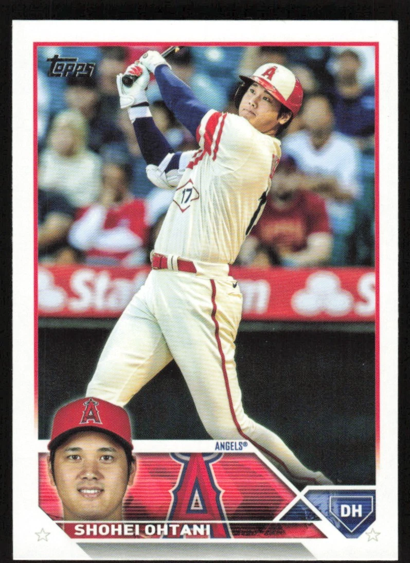 Shohei Ohtani trading card
