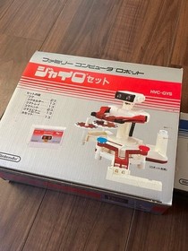 Nintendo Famicom Family Computer Robot Gyro Set Block Set HVC GYS BLS Unused