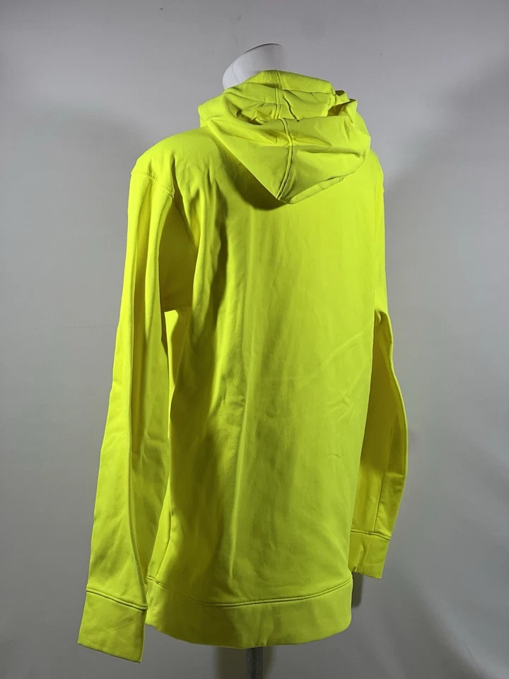 Grundens 20038-730-0014 NEW Men's Kryall Hoodie Hi-Vis Yellow SIZE M - Image 4 of 4