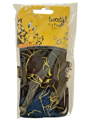 Universal Warner Bros Tweety Bird Cellphone Carry Case NEW