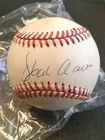 Hank Aaron Autograph Official National League Baseball PSA DNA Braves 66381