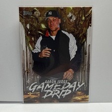 Topps 2026 Game Day Drip Aaron Judge #GD-7 New York Yankees MLB Baseball Card