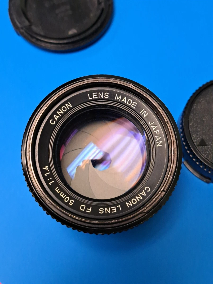 Canon FD 50mm f/1.4 Camera Lenses for sale | eBay
