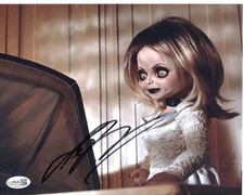Jennifer Tilly signed 8x10 Photo Tiffany Valentine Seed of Chucky JSA *Damage*