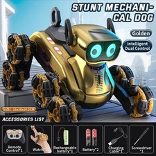 Interactive Robot Dog RC Stunt Car, Gesture Sensing 2.4Ghz Remote Control C...
