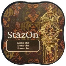 Tsukineko StazOn MIDI Ink Pad 2.25" x 2.25"- GANACHE