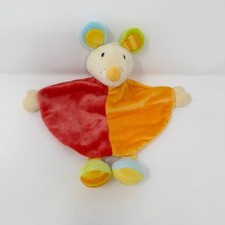 Ernsting's Famiy Topolino Mouse Rattle Lovey Minky Fleece Baby Security Blanket