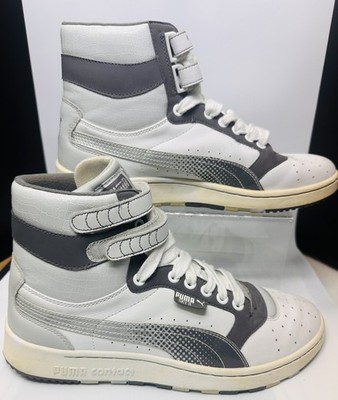 Puma Sky Hi Wms Fade High Tops Basket Ball Us 8,5/41 white silver Raider  