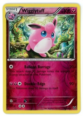 Wigglytuff Reverse Holo 90/146 XY Base Set Pokemon Karte