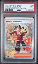 Ethan's Adventure 236/182 Special Illustration Rare Pokemon PSA 9 Mint