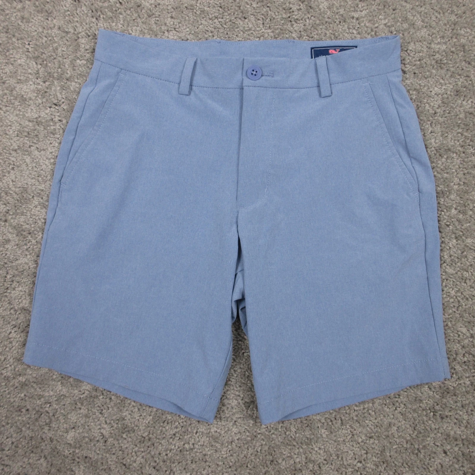 Vineyard Vines Short Mens 28 Blue Performance Chinos Golf Breaker Polyester 8"