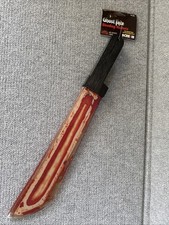 Scream 4 Ghost Face Bleeding Machete Knife Cosplay Prop Halloween Horror Tag HTF