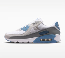 Nike Air Max 90 in weiß grau und hellblau al...