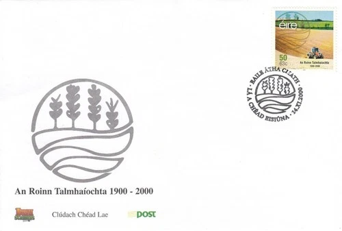 IRELAND EIRE 2000 AN ROINN TALMHAIOCHTA FIRST DAY COVER FDC SG 1372 14/11/2000