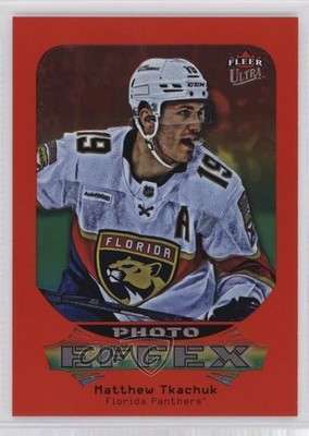 2024 Upper Deck Fleer Ultra Photo Effex Red 93/99 Matthew Tkachuk #PE20OF30 1l9a