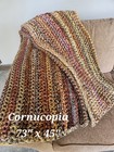 Hand Crocheted Throw Afghan Blanket - Sofa Bling