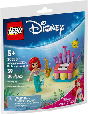 #ad LEGO® Disney Princess Ariel amp; Flounder#x27;s Birthday Music Fun 30720 $7.99